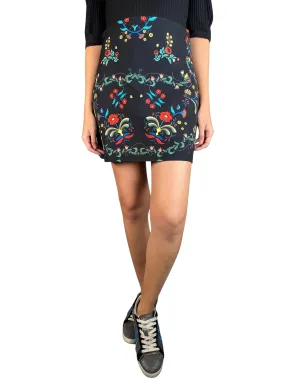 ZARA Falda Estampada Flores